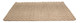 2' X 3' Natural Jute Geometric Hand Woven Area Rug