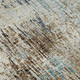 9' X 12' Midnight Ivory And Beige Abstract Washable Indoor Outdoor Area Rug