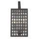 Black And Clear Three Light Seeded Dimmable Outdoor Hanging Lights With Bronze Shades
