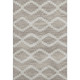 10' X 14' Tan Ivory And Beige Tribal Washable Area Rug With UV Protection