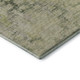 3' X 5' Green And Beige Tribal Washable Area Rug With UV Protection