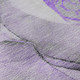 5' X 8' Purple Gray And Ivory Abstract Washable Area Rug With UV Protection