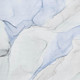 3' X 5' Blue And Ivory Abstract Washable Area Rug With UV Protection