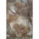10' X 14' Brown Ivory And Gray Abstract Washable Area Rug With UV Protection