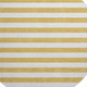 8' Gold And Ivory Striped Washable Round Rug With UV Protection