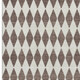 5' X 8' Brown And Ivory Diamond Washable Area Rug With UV Protection