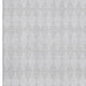3' X 5' Pewter And Ivory Diamond Washable Area Rug With UV Protection