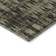 3' X 5' Black And Beige Moroccan Washable Area Rug With UV Protection