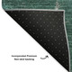 9' X 12' Teal Ivory And Gray Abstract Washable Area Rug With UV Protection