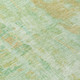 9' X 12' Fern Green And Copper Abstract Washable Indoor Outdoor Area Rug