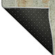 5' X 8' Sage And Copper Abstract Washable Indoor Outdoor Area Rug