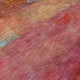 3' X 5' Pink Orange And Gold Abstract Washable Indoor Outdoor Area Rug