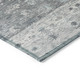 8' X 10' Gray And Silver Tribal Washable Indoor Outdoor Area Rug