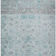 5' X 8' Teal Blue Gray And Silver Tribal Washable Indoor Outdoor Area Rug