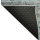 8' X 10' Teal Blue Gray And Silver Tribal Washable Indoor Outdoor Area Rug