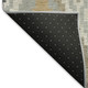 5' X 8' Taupe Gold And Ivory Geometric Washable Indoor Outdoor Area Rug