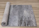 4' X 6' White And Gray Abstract Area Rug