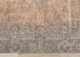 5' X 8' Gray And Pink Medallion Area Rug