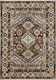8' X 10' Cream Brown And Tan Oriental Area Rug