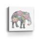 Floral Elephant Unframed Print Wall Art