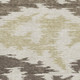 3' X 5' Chocolate Beige And Taupe Abstract Washable Area Rug With UV Protection