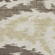 9' X 12' Chocolate Beige And Taupe Abstract Washable Area Rug With UV Protection