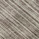 9' X 12' Brown And Ivory Striped Washable Area Rug With UV Protection