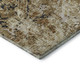 3' X 5' Beige Gray And Brown Diamond Washable Area Rug With UV Protection