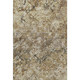 9' X 12' Beige Gray And Brown Diamond Washable Area Rug With UV Protection