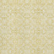 3' X 5' Gold And Ivory Medallion Washable Area Rug With UV Protection