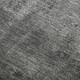 8' X 10' Gray Silver And Charcoal Abstract Washable Area Rug With UV Protection