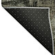 10' X 14' Brown Salmon And Gray Abstract Washable Area Rug With UV Protection