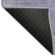 10' X 14' Plum And Ivory Abstract Washable Area Rug With UV Protection