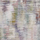 8' X 10' Plum Gold And Ivory Abstract Washable Area Rug With UV Protection