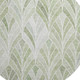 8' Sage And Ivory Geometric Washable Round Rug With UV Protection