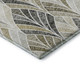 3' X 5' Taupe And Ivory Geometric Washable Area Rug With UV Protection