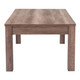 85" Brown Convertible Game And Dining Table