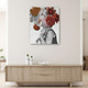 Modern And Glamorous Garden Party Unframed Print Wall Art