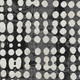 9' X 12' Black And Ivory Polka Dot Washable Area Rug With UV Protection