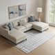 10' X 14' Gray And Ivory Polka Dot Washable Area Rug With UV Protection