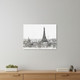 Monochrome Paris Rooftops Sketch Unframed Print Wall Art