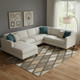 9' X 12' Brown Beige And Gold Geometric Washable Area Rug With UV Protection