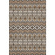 10' X 14' Taupe Beige And Copper Moroccan Washable Area Rug With UV Protection