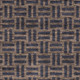 5' X 8' Chocolate And Gray Abstract Geometric Washable Area Rug With UV Protection