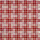 5' X 8' Red And Ivory Abstract Geometric Washable Area Rug With UV Protection