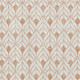 8' X 10' Salmon And Ivory Geometric Washable Area Rug With UV Protection