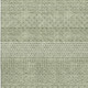 10' X 14' Green And Ivory Striped Washable Area Rug With UV Protection