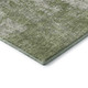 8' X 10' Green And Ivory Abstract Washable Area Rug With UV Protection