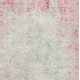 9' X 12' Pink And Ivory Abstract Washable Area Rug With UV Protection