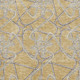 5' X 8' Gold And Ivory Geometric Washable Area Rug With UV Protection
